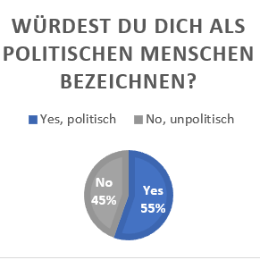 wurdest du dich als politischen menschen bezeichnen politikorange