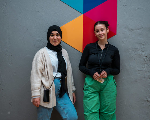 Hatice Kahraman und Dina Bogdanski
